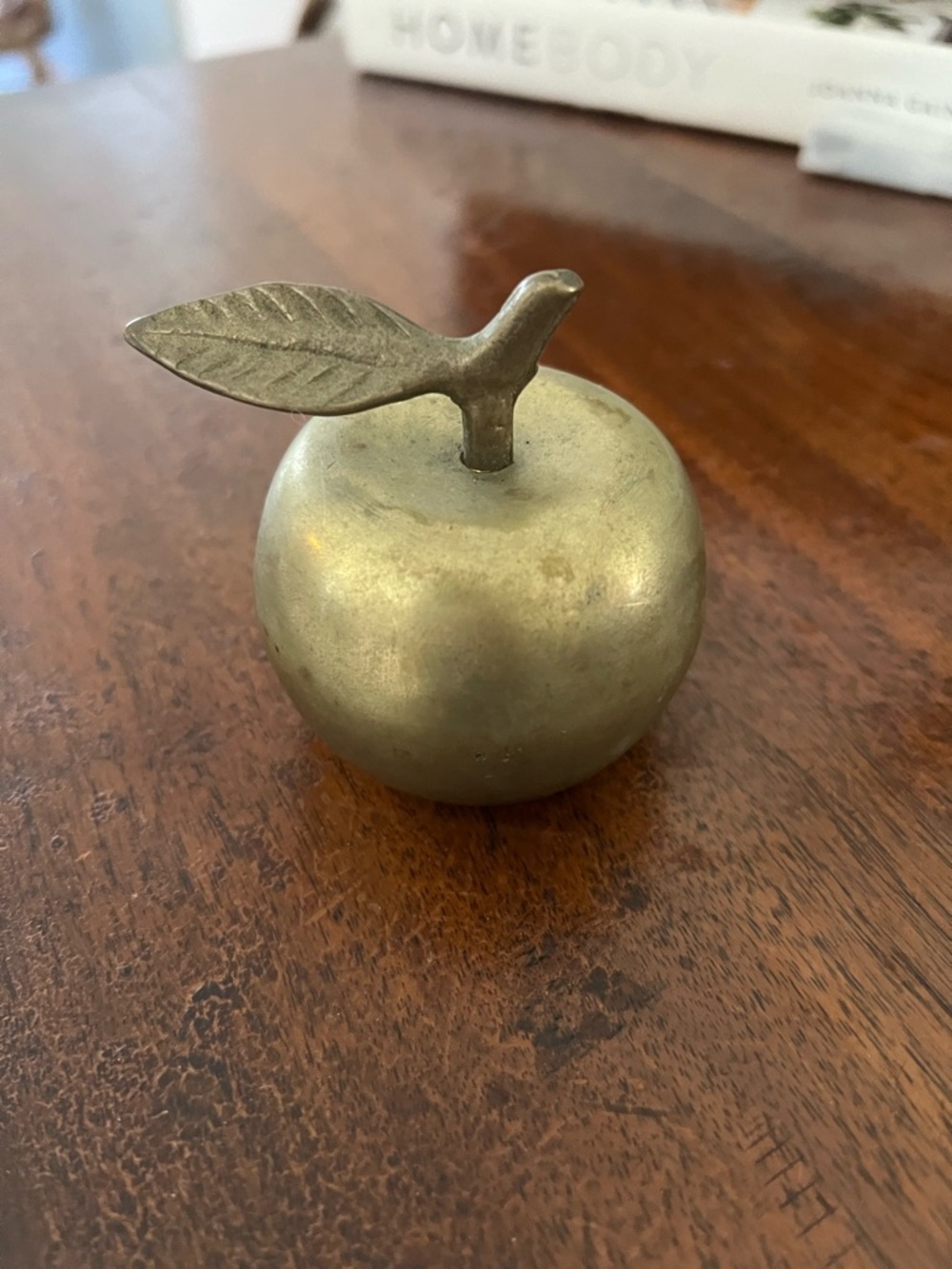 Brass Apple Bell Vintage brass apple Bell